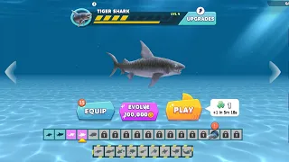 TIGER SHARK|unlock tiger shark|Hungry Shark Evolution game play|hungry shark evolution|BALAOfficial|