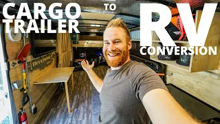 Cargo Trailer RV Conversion - 8.5'x24'
