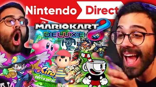 Dario Moccia reagisce al Nintendo Direct e rimane sorpreso - 9 febbraio 2022 Kirby Xenoblade Mario