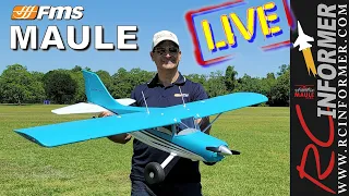 RCI LIVE - ***NEW*** FMS MAULE 1500mm UNBOXING, ASSEMBLY & SETUP FIRST LOOK!