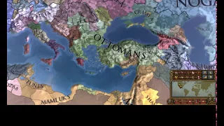 Ottoman Empire Timelapse EU4