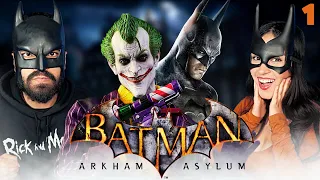 WE ARE BATMAN! | Our First Time Playing Batman: Arkham Asylum - Part 1