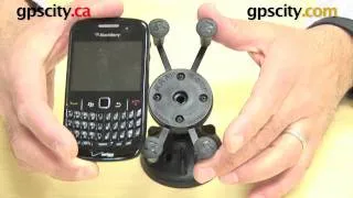 RAM X-Grip Cell Phone Cradle: BlackBerry Curve 8530 Mount @ gpscity.com