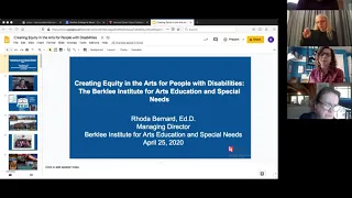 AES2020 Saturday Session: Creating Equity in the Arts for People with Disabilities: BIAESN