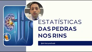 Estatísticas das pedras nos rins - Dr. Hiury Silva Andrade - Urologia Minimamente Invasiva