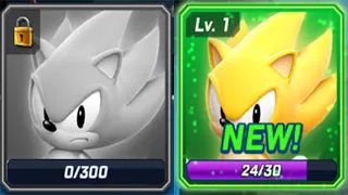 Sonic Forces Speed Battle - CLASSIC SUPER SONIC New Character Unlocked: O-300 All Characters #games