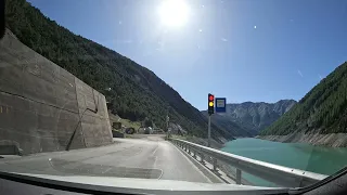 Driving in Switserland🇨🇭: Tunnel Munt La Schera - Livigno to Switzerland