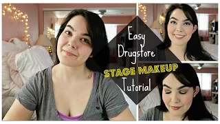 Beginner Stage Makeup Tutorial | Drugstore & Budget Friendly!