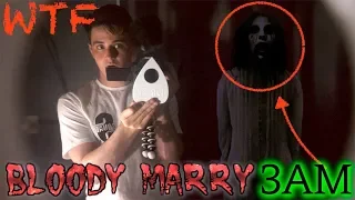 TERRIFYING BLOODY MARY RITUAL CAUGHT ON CAMERA (She showed herself)