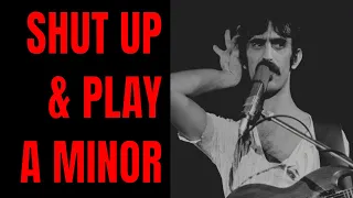 Zappa Style Shut Up and Play Your Guitar Jam Track (A Minor)