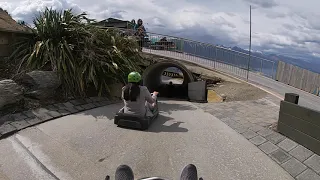 Skyline Queenstown Luge (Beginner Track)