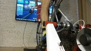 Trenażer Elite i Zwift