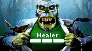 How to win with No Carry Hero🔥Dota 2 Ranked 5 Men Healer Pick🔥