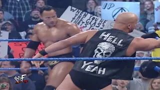 Stone Cold & The Rock Vs Kurt Angle & William Regal 12/14/2000