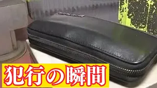 夜間の洗車場で起きた窃盗をカメラは見ていた　一度隠した財布を戻して紙幣抜き取りか (22/11/11 15:38)