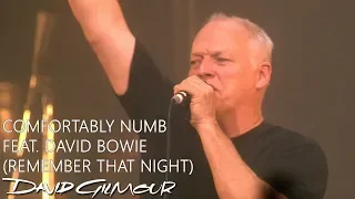 David Gilmour - Comfortably Numb feat. David Bowie (Remember That Night)