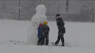 First major snowfall of the season