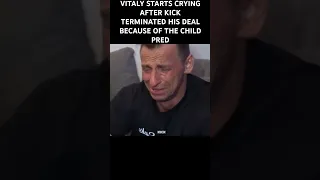 VITALY STARTS CRYING AFTER KICK TERMINATED HIS DEAL BECAUSE OF THE CHILD #shorts #short #viral #fypシ