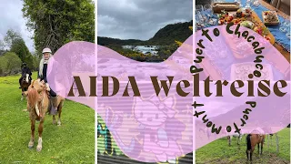 AIDA Weltreise 2023/24 - Puerto Chacabuco und Puerto Montt 🐴🏔️ - VLOG 009