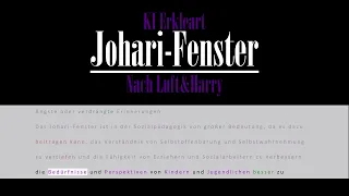 KI Erkleart  - Johari Fenster (nach Luft&Harry)