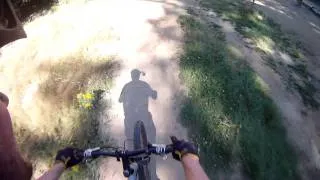 Duthie Hill Bike Park - Wooden Bridges Training Run Go Pro 960 HD