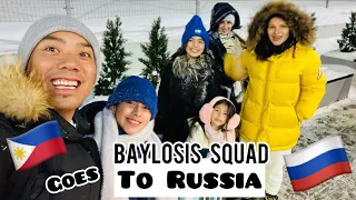 Filipino Russian Family Goes to RUSSIA in WINTER