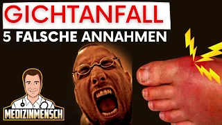 Gicht: 5 Irrtümer die Du UNBEDINGT vermeiden solltest! (Arzt erklärt Fehlannahmen bei Gicht)