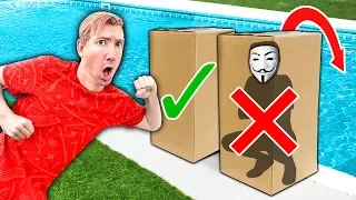 DONT Push the Wrong Mystery Box into Pool Water - Project Zorgo Hacker Challenge