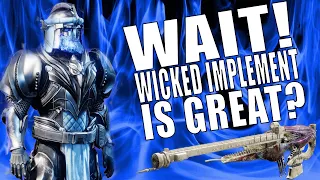 SHATTER EVERYTHING! How To Make Wicked Implement Great! [Destiny 2 Titan Build]