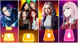 Blackpink Lisa Dance vs Wednesday Addams vs Enid Sinclair vs Phut Hon