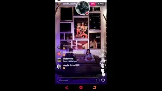 loving CAMILA CABELLO INTAGRAM LIVE