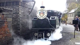 Ffestiniog Railway - Earl Of Merioneth Slips Out Of Tanybwlch