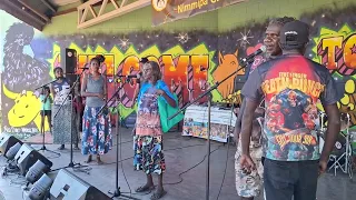 DMP, EMU sisters, Sunset Band concert and DJ workshop in Port Keats (Wadeye Community, NT)