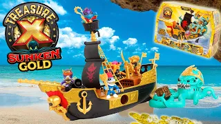 Trésor X Sunken Gold Le Bateau de Pirates un navire extraordinaires et un trésor en or Review