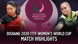 Zhang Lily vs Margaryta Pesotska | 2020 ITTF Women's World Cup Highlights (Group)