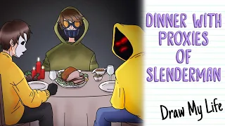 CHRISTMAS WITH TICCI TOBY, MASKY, HODDIE (SLENDERMAN'S PROXYS) *Part 1* | Draw My Life