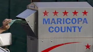 Maricopa County Recorder Stephen Richer leads tour of election and tabulation center