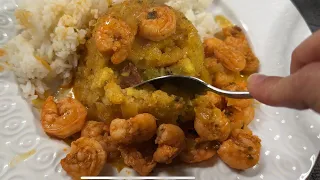 Puerto Rican Mofongo with Camarones ‘a la Criolla’ | Authentic Recipe