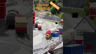 Legoland Windsor UK class 37 37411 freight train #class37 #lego