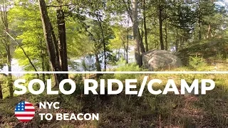 Solo bikepacking trip. 3 days NYC to Beacon.