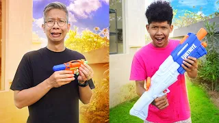 PIST0L AIR MURAH VS MAHAL!!