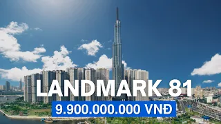 Khám phá căn hộ Landmark 81 9,9 tỷ - Vinhomes Central Park view đẹp, giá cực tốt #haiduong #vinhomes