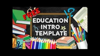BEST EDUCATION INTRO TEMPLATES | FREE TO USE *Without text *