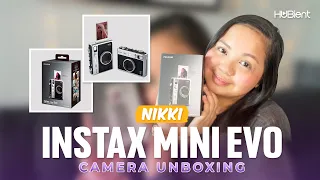 Instax Mini Evo Camera Unboxing | Nikki