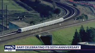 BART celebrates its 50th birthday with celebration in Oakland