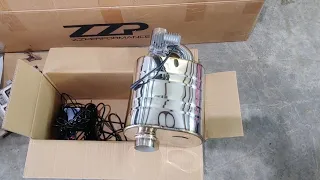 $180 eBay valved muffler install and modification