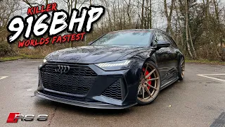 THE WORLDS FASTEST C8 AUDI RS6.. 916BHP FAMILY WAGON