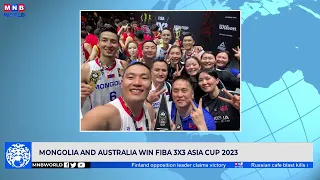 Mongolia and Australia win FIBA 3x3 Asia cup 2023.