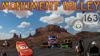 🧭🎞️ HWY 163 & Monument Valley @ The Navajo Nation - 4K - Scenic Drive + View