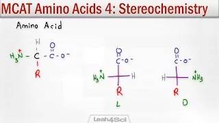 Amino Acid Stereochemistry R and S vs D and L Configuration